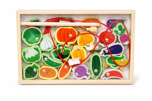 ხის სათამაშოების ნაკრები