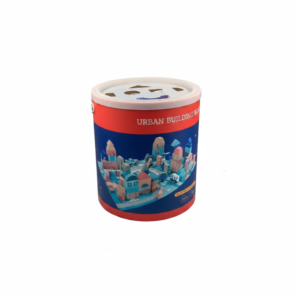 Wooden Construction Cubes (133 pieces)