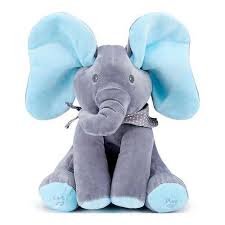 Talking soft toy - elephant (24 cm)