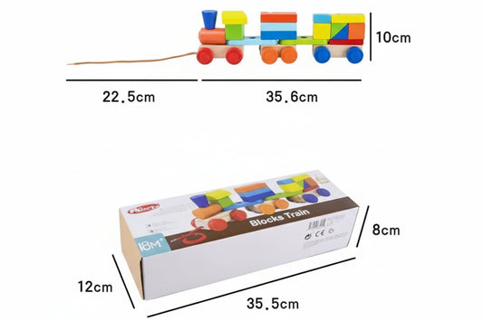 ხის სათამაშო მატარებელი