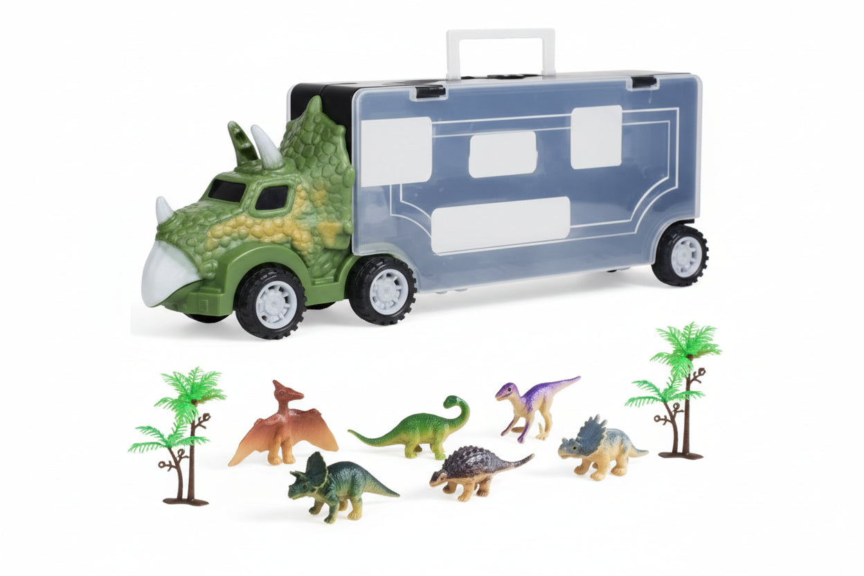 Plastic toy car with kit